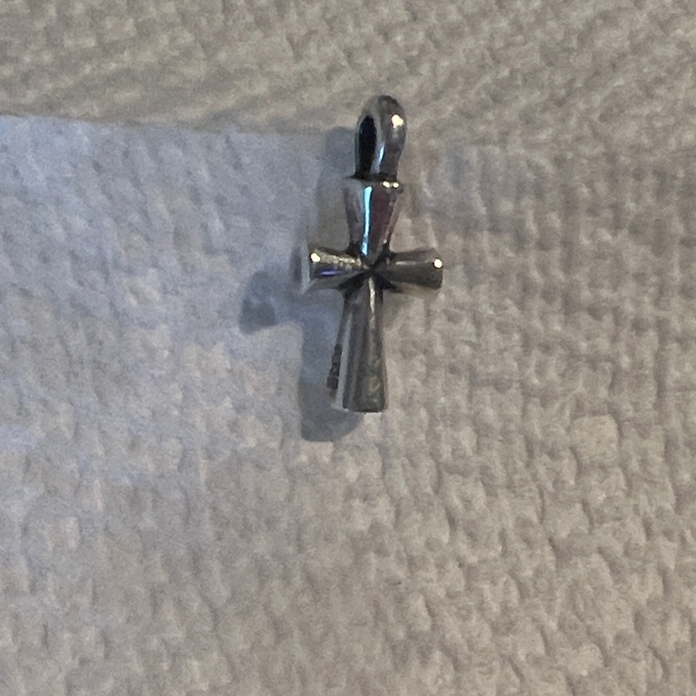 Mignon Faget Silver Cross Necklace